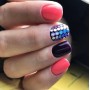 Слайдер Дзеркальна наклейка PINK OPAL-18